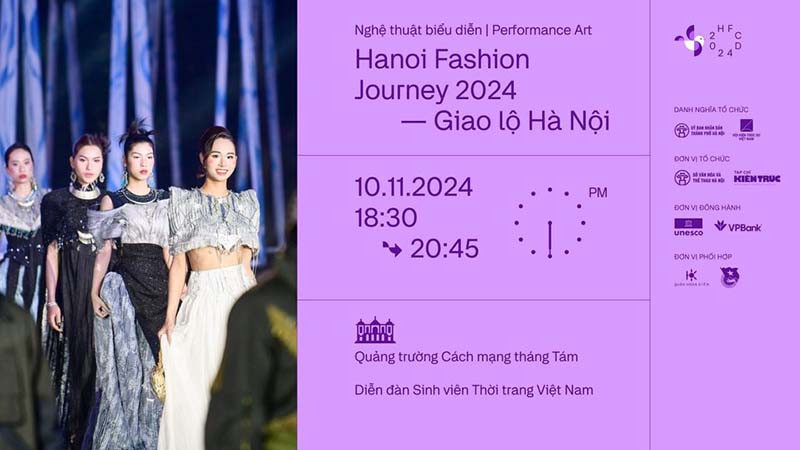 Hanoi Fashion Journey 2024 - Lễ hội Thiết kế Sáng tạo Hà Nội 2024